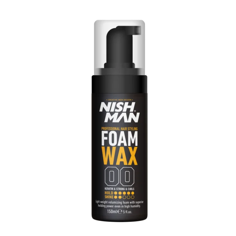Nishman penový vosk na vlasy Foam Wax 150ml