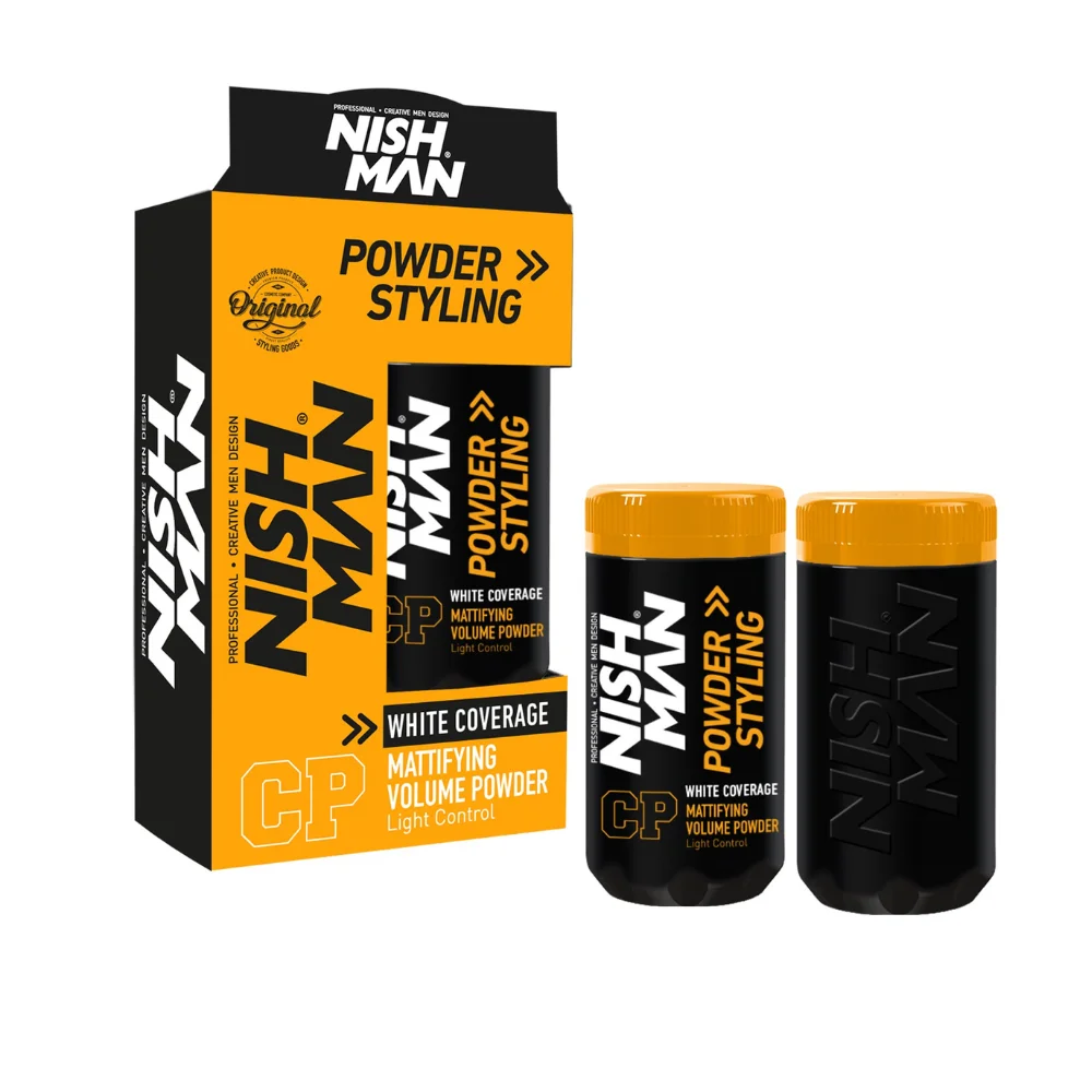 Nishman púder na vlasy White Coverage CP – 20g