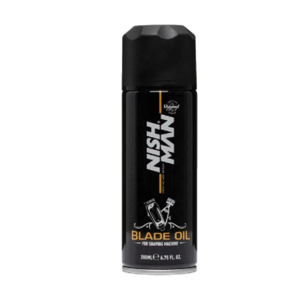 Nishman olej na mazanie strihacích hlavíc Blade Oil s tryskou 200ml