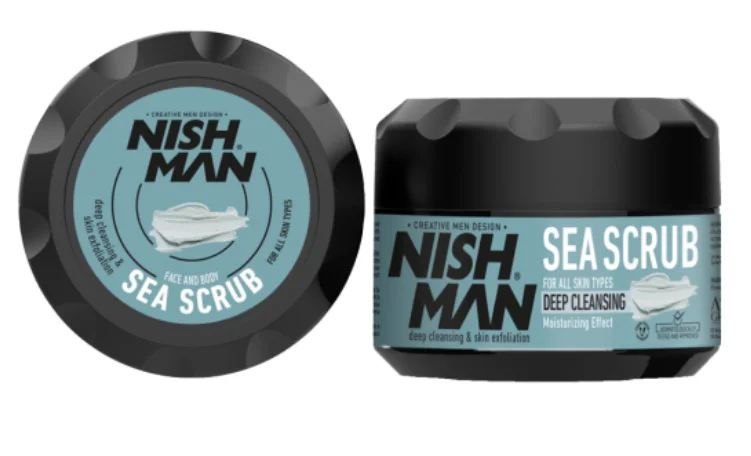 Nishman peeling na tvár Facial Sea Scrub 300ml.