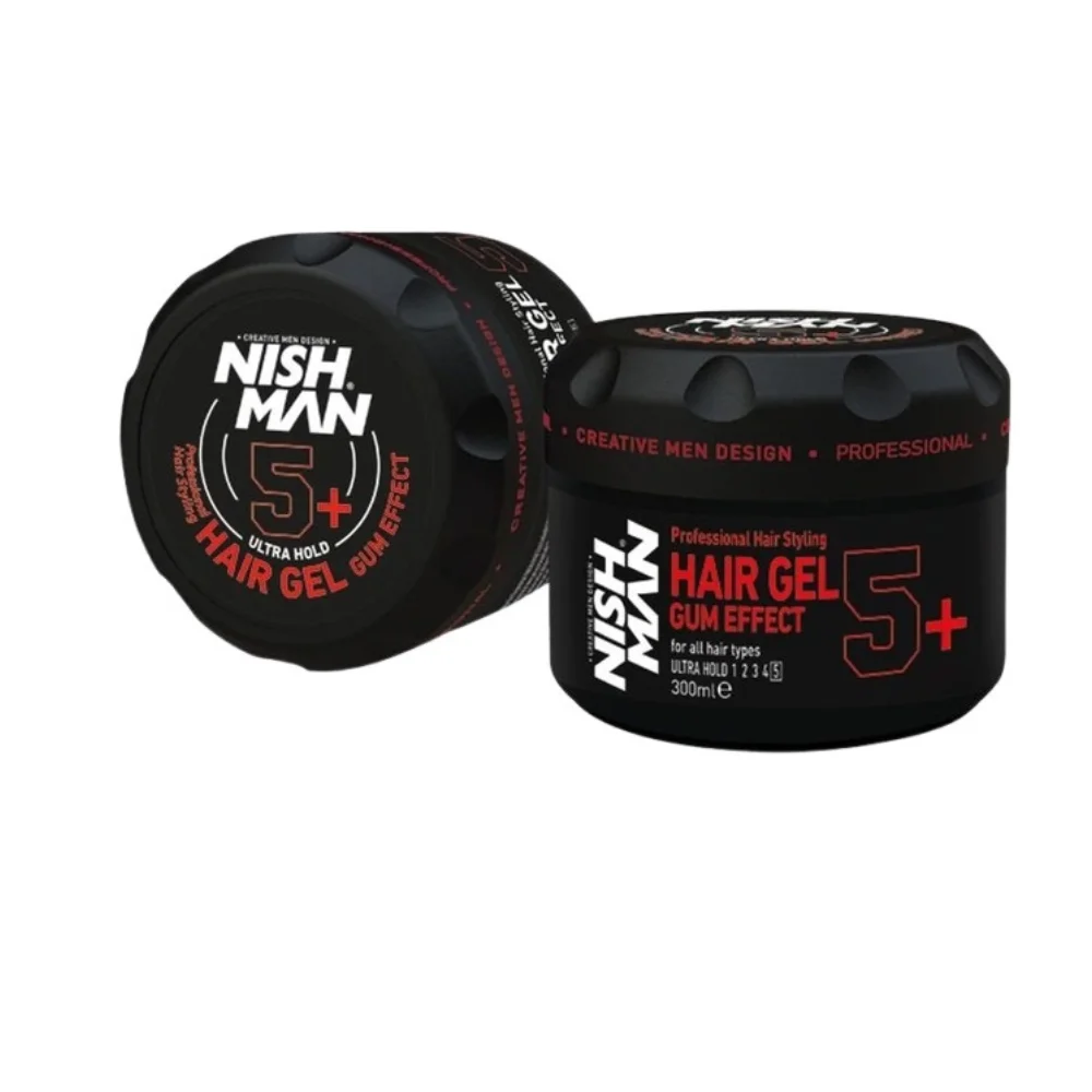 Nishman gél na vlasy Styling Gummy Gel 5+ 300ml