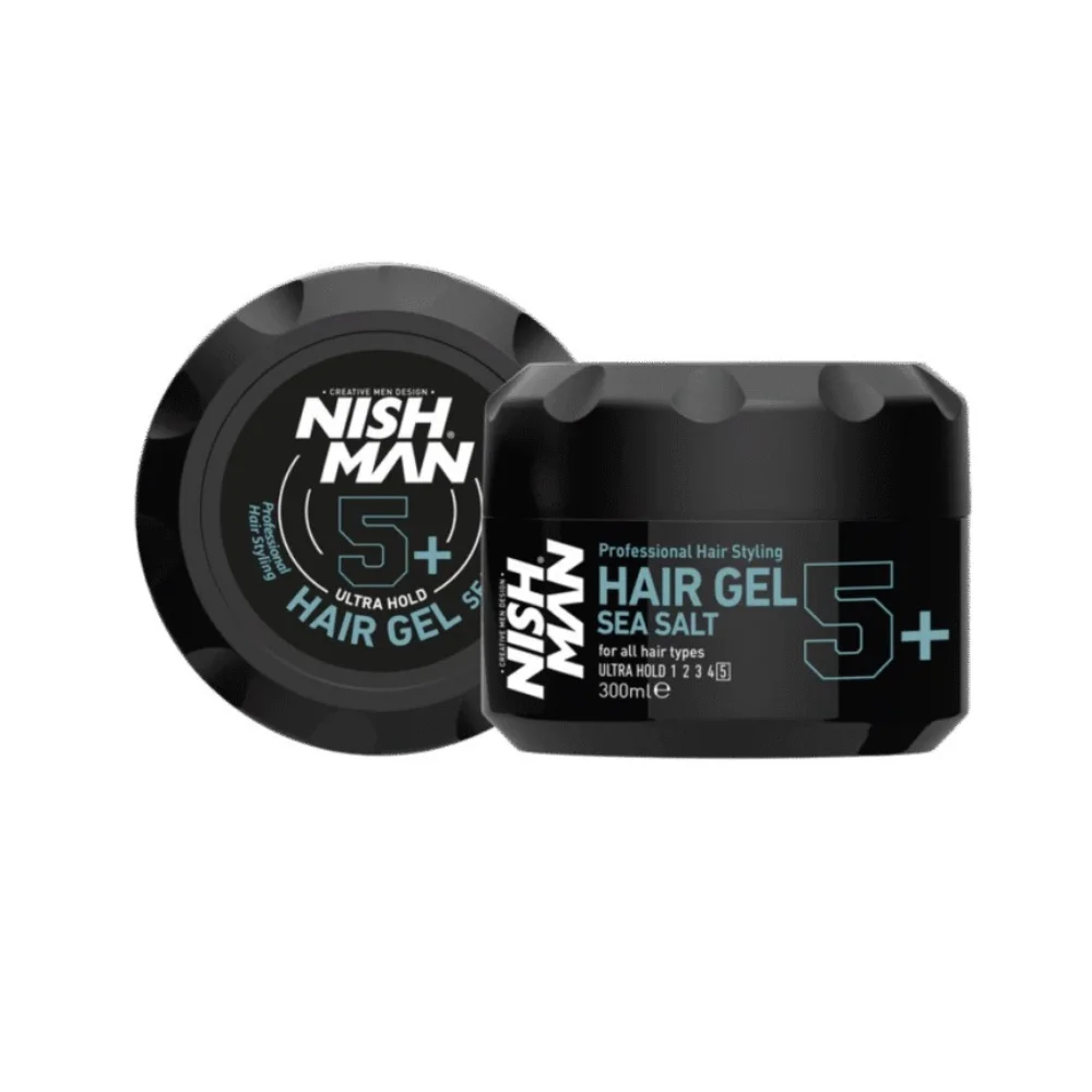 Nishman gél na vlasy Styling Gummy Gel Sea salt 5+ 300ml