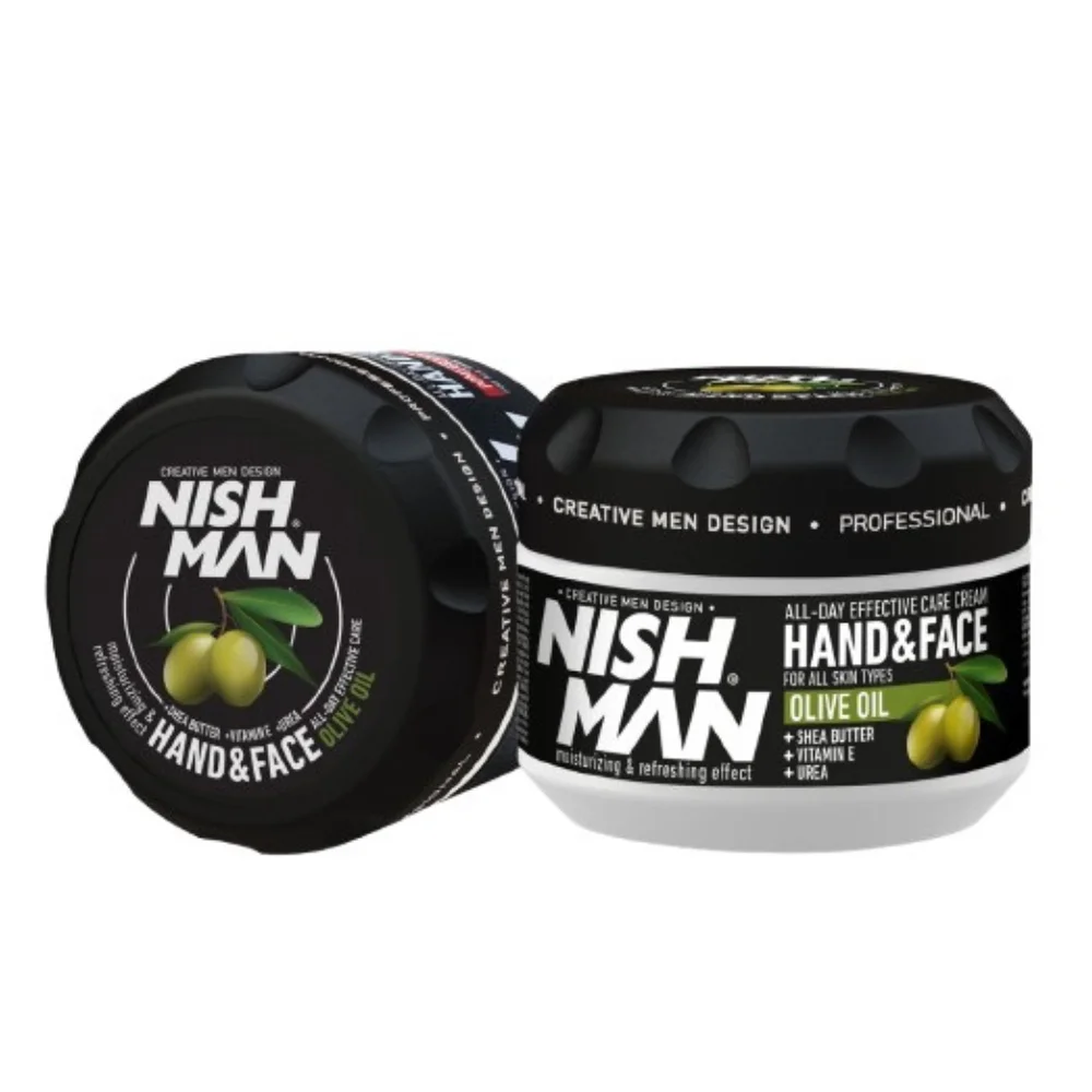 Nishman krém na tvár a ruky Hand & Face Cream Olive Oil 300ml