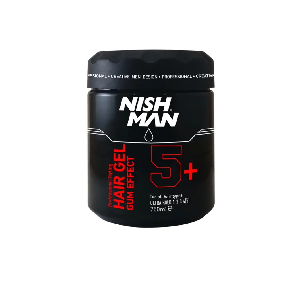 Nishman gél na vlasy Gum Effect Hair Gel 5+ 750ml