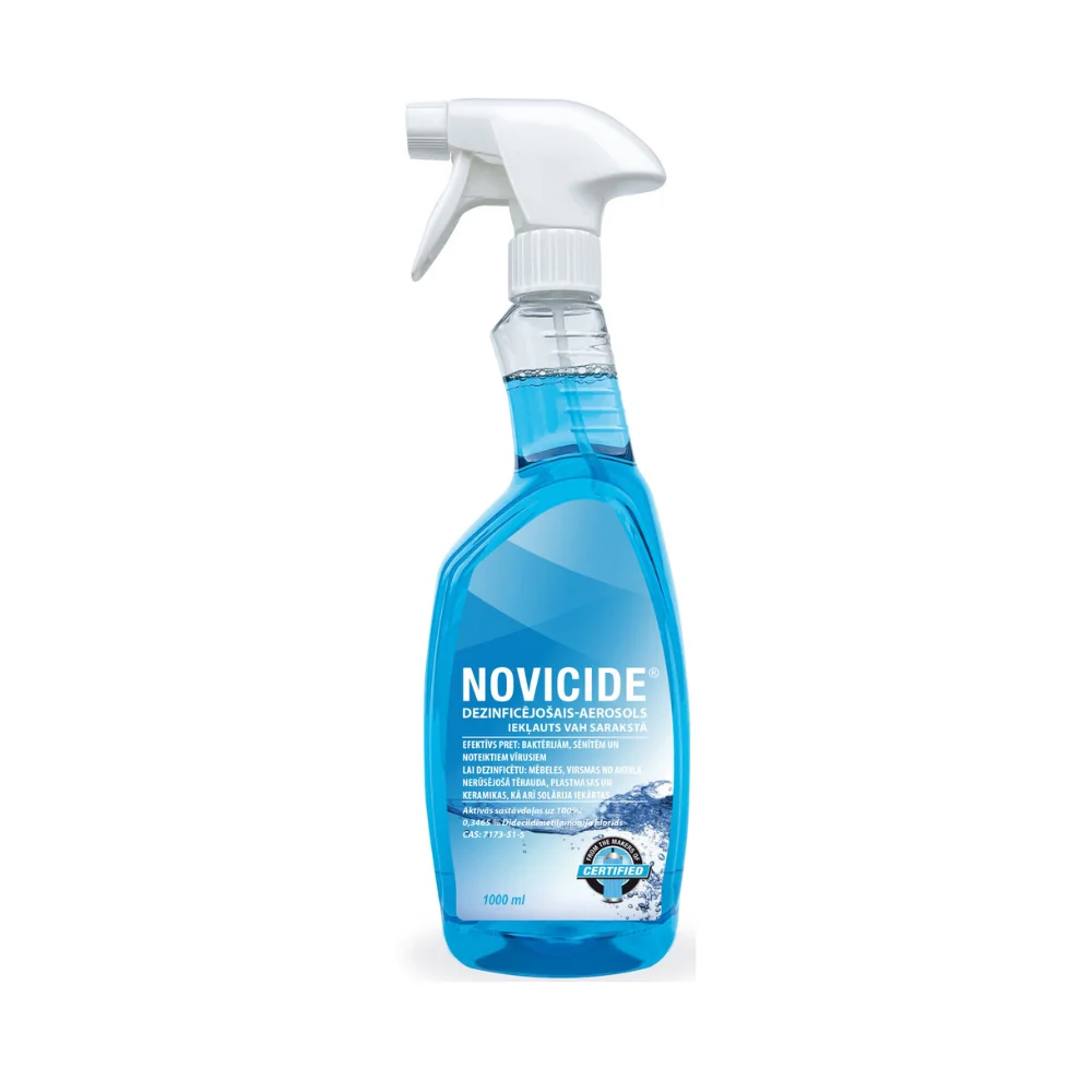 Novicide Dezinfekčný roztok sprej bez zápachu 1000 ml.