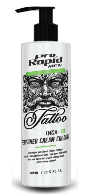 ProRapid krémová kolínska voda po holení 400 ml barber aftershave