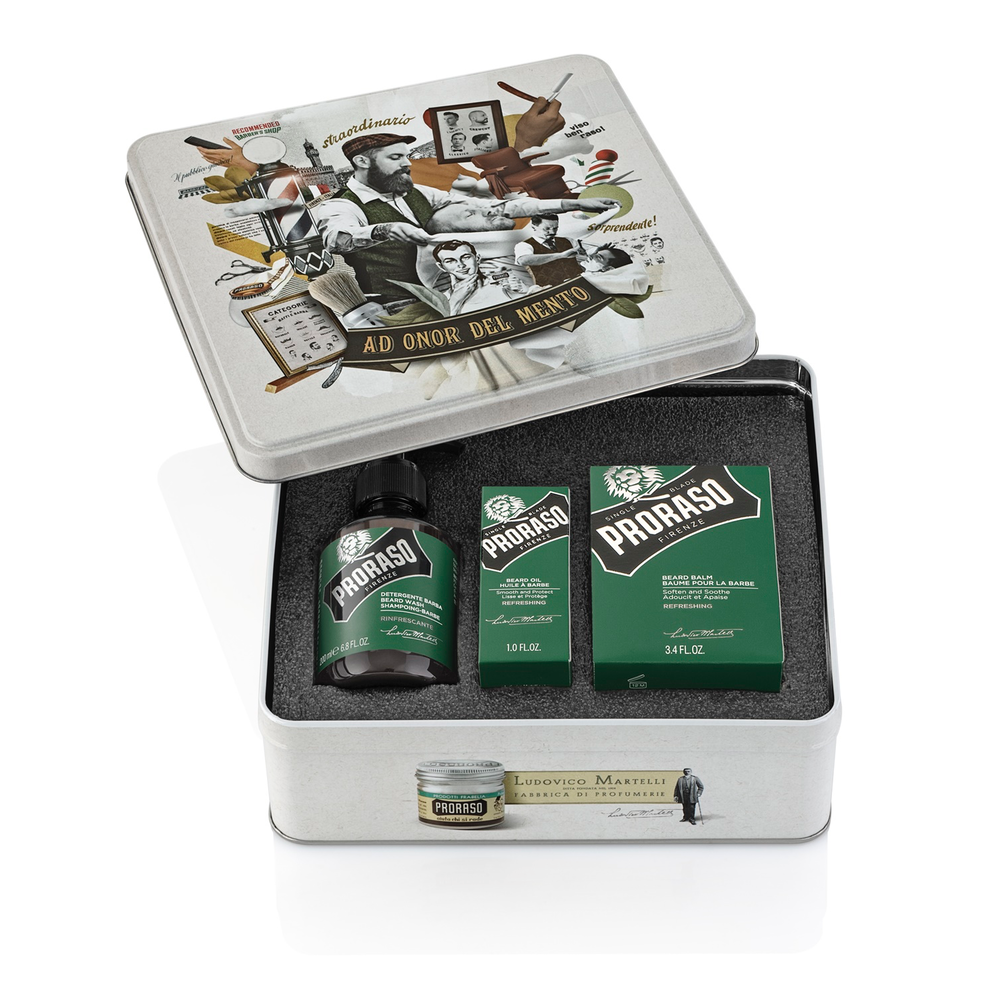 Proraso darčeková sada na bradu Refresh