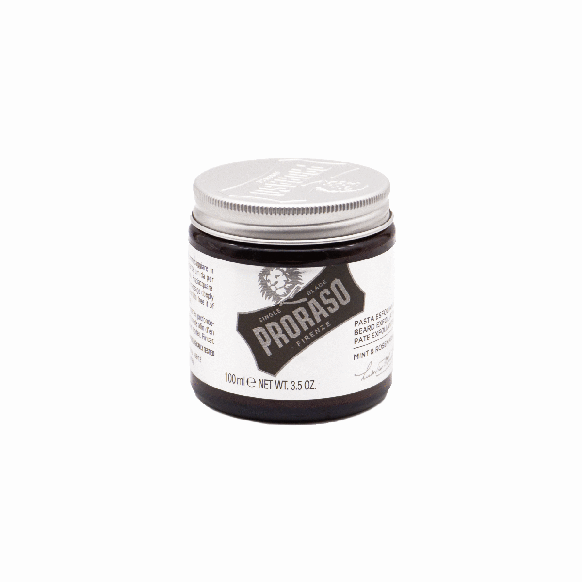 Proraso exfoliačná pasta na bradu Mint & Rosemary 100ml