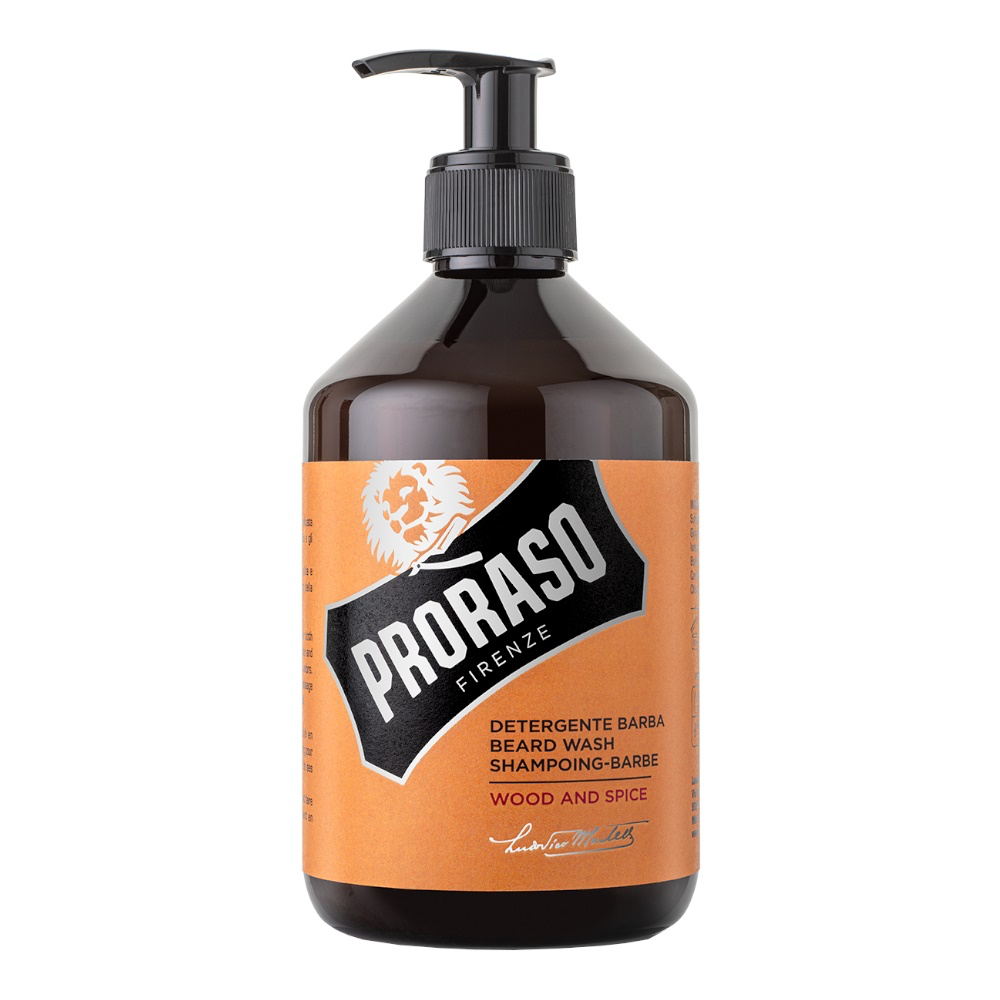 Proraso šampón na bradu Wood & Spice 500ml