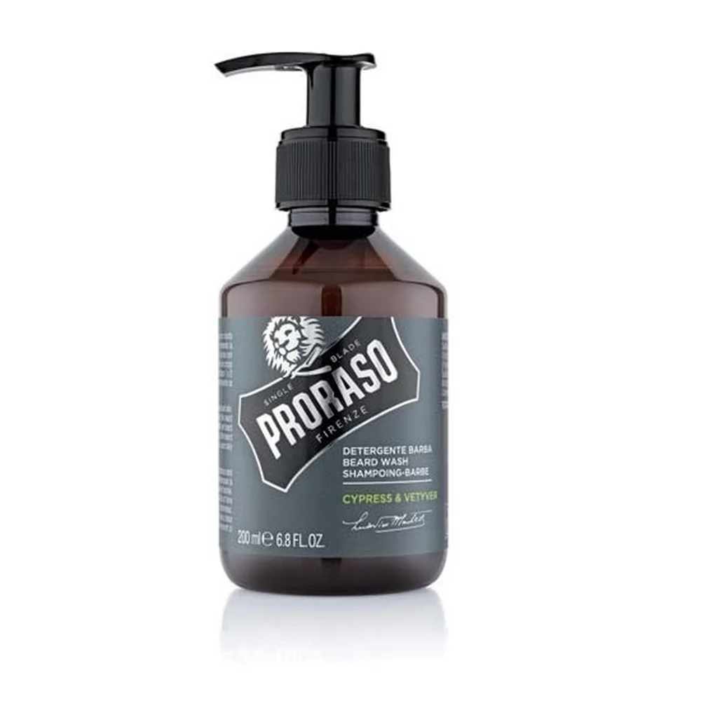 Proraso šampón na bradu Cypress & Vetyver 200 ml