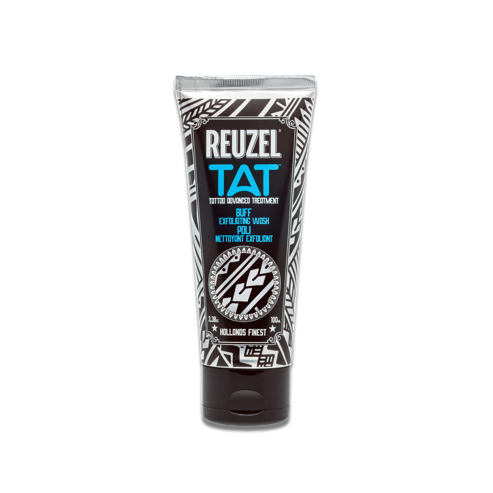 Reuzel exfoliačný čistiaci prípravok Buff Tattoo Wash 100ml