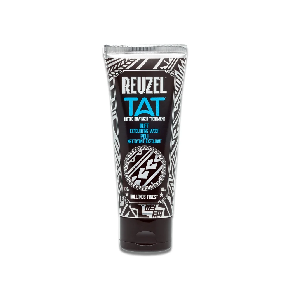Reuzel exfoliačný čistiaci prípravok Buff Tattoo Wash 100ml