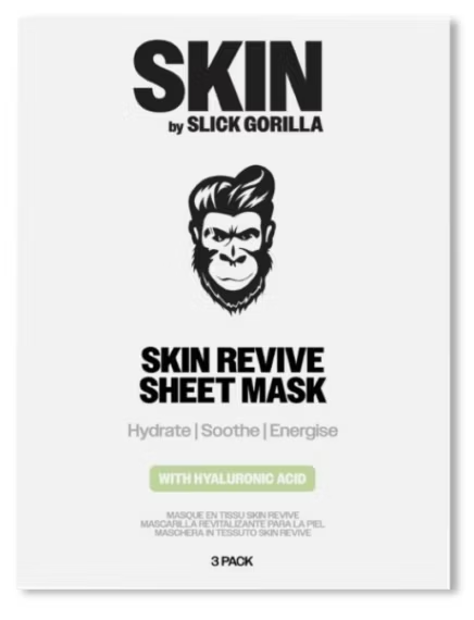Slick Gorilla Pleťové masky Skin-Revive Sheet Masks 3 ks.