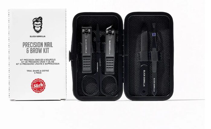 Slick Gorilla Sada na manikúru a úpravu obočia Precision Nail & Brow Kit