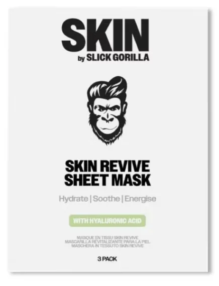 Slick Gorilla Pleťové masky Skin-Revive Sheet Masks 3 ks.