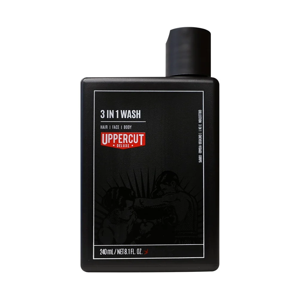 Uppercut Šampón 3in1 Vlasy&Tvar&Telo, 240 ml