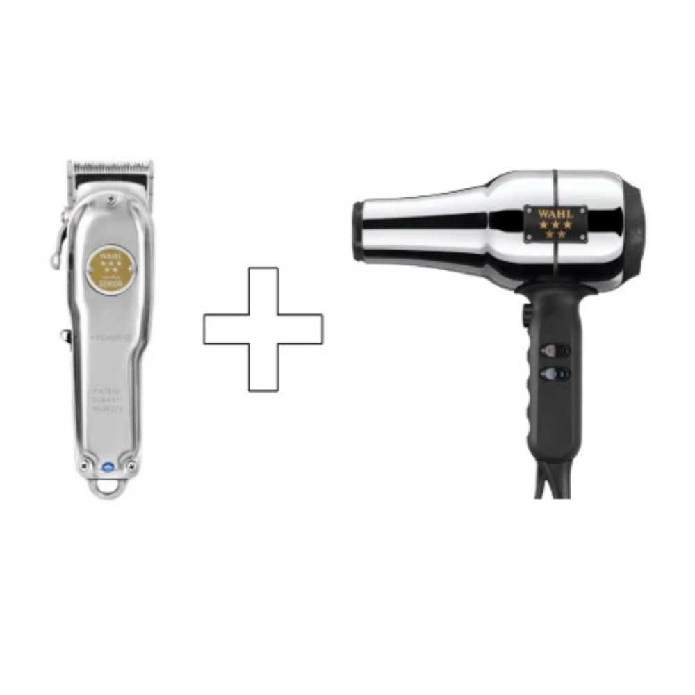 Wahl Cordless Senior Metal Edition+Barber Dryer