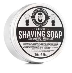 Dr K Soap Mydlo na holenie Shaving Soap Zero, 70g – Obrázok 1