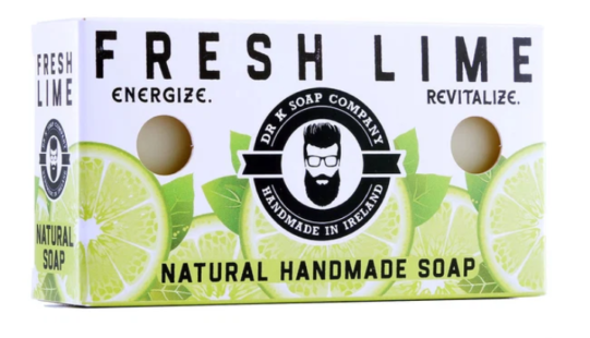 Dr K Soap mydlo na ruky a telo Hand and Body soap Fresh Lime 110g. – Obrázok 1